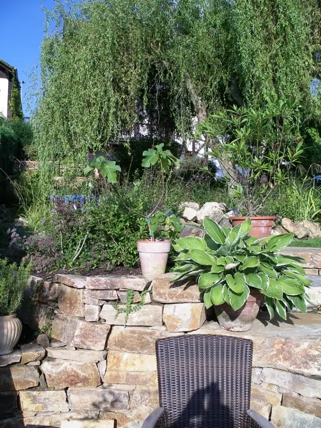 Trockenmauern für Terrassenbeete von LA CAVA